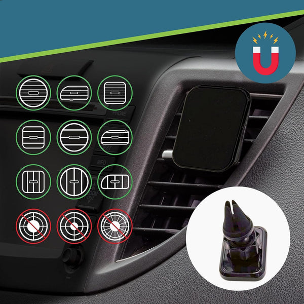 Wireless City Magnetic Car Mount Vent Holder